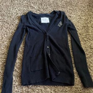 Navy button Cardigan